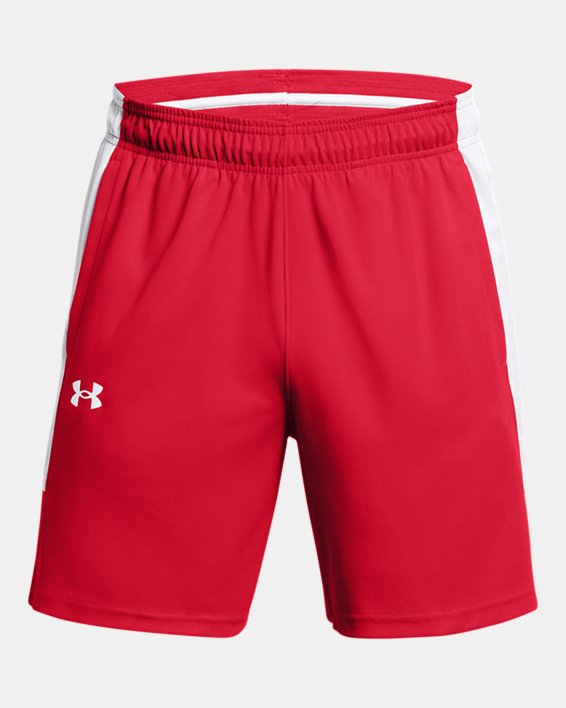 Men's UA Zone 7" Shorts, Red, pdpMainDesktop image number 4
